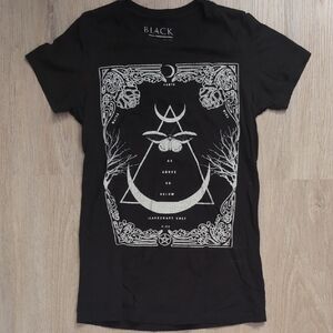 Blackcraft Cult Brand Black Short-Sleeve Graphic Tee